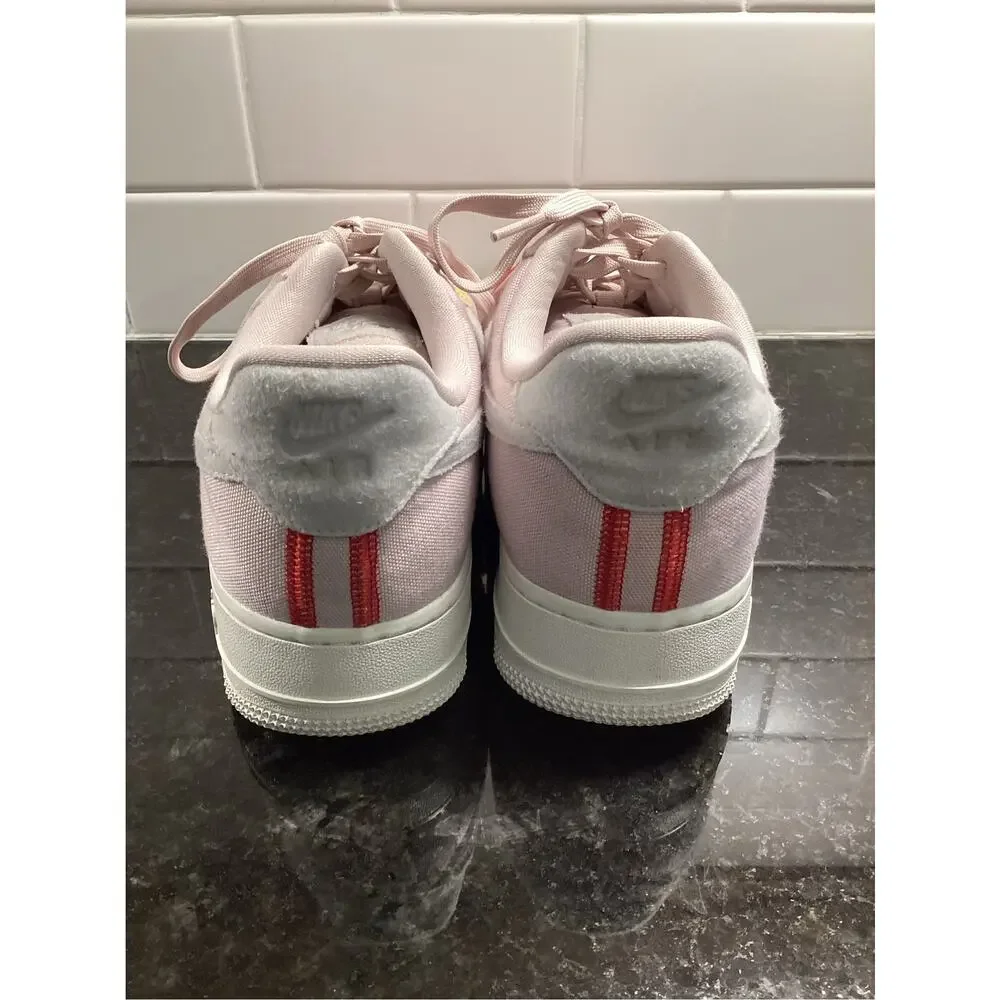 Nike Air Force 1 LX Pink Women's Basketball Shoes, size 9.5
